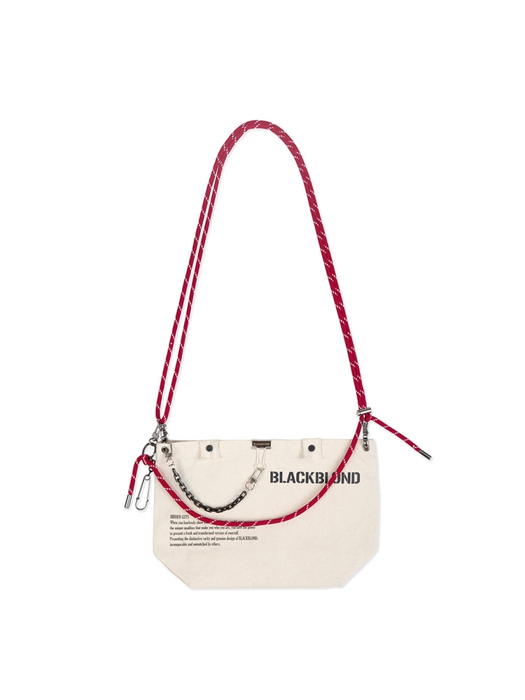 BBD Handcrafted Rope Cross Bag (Ivory)