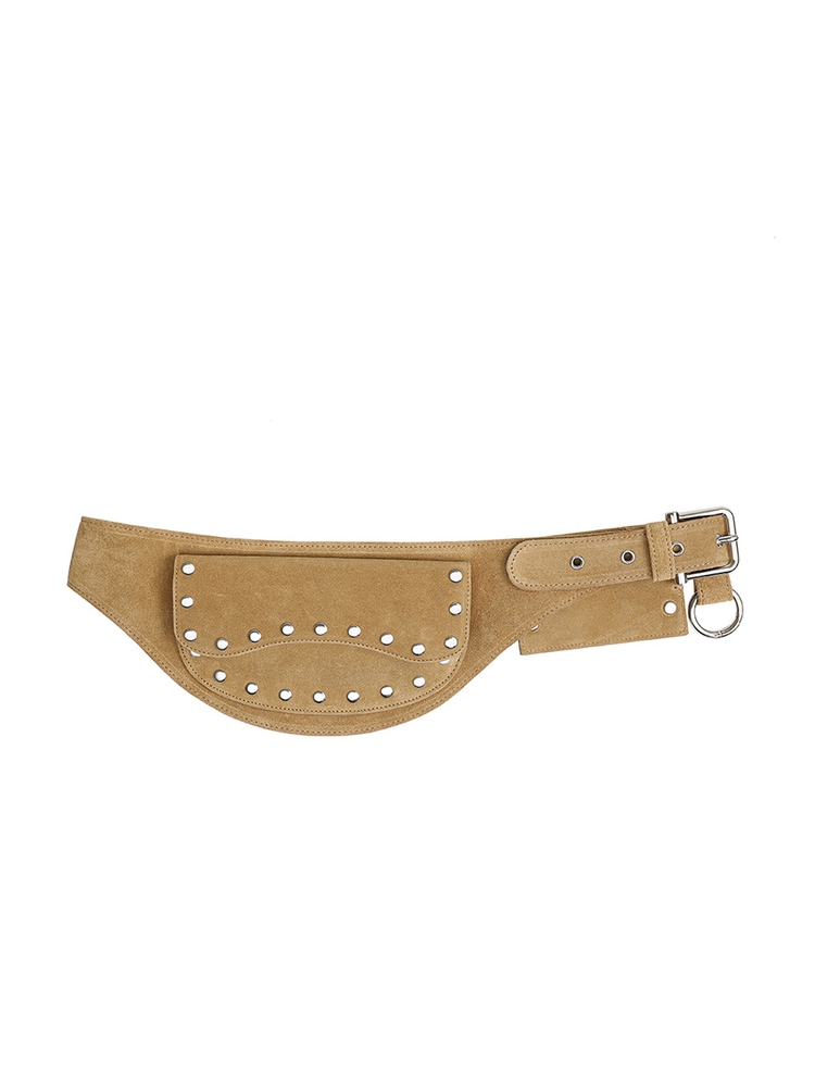 POCKET BELT [SUEDE BROWN]