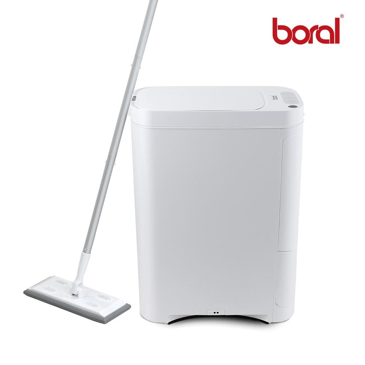 [BORAL] 보랄 2in1 자동흡입 더 데일리 자동 센서 진공 쓰레기통 15L BR-JV400