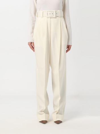 막스마라 FW24 Max Mara Womens Trousers 2421136014600 001 White