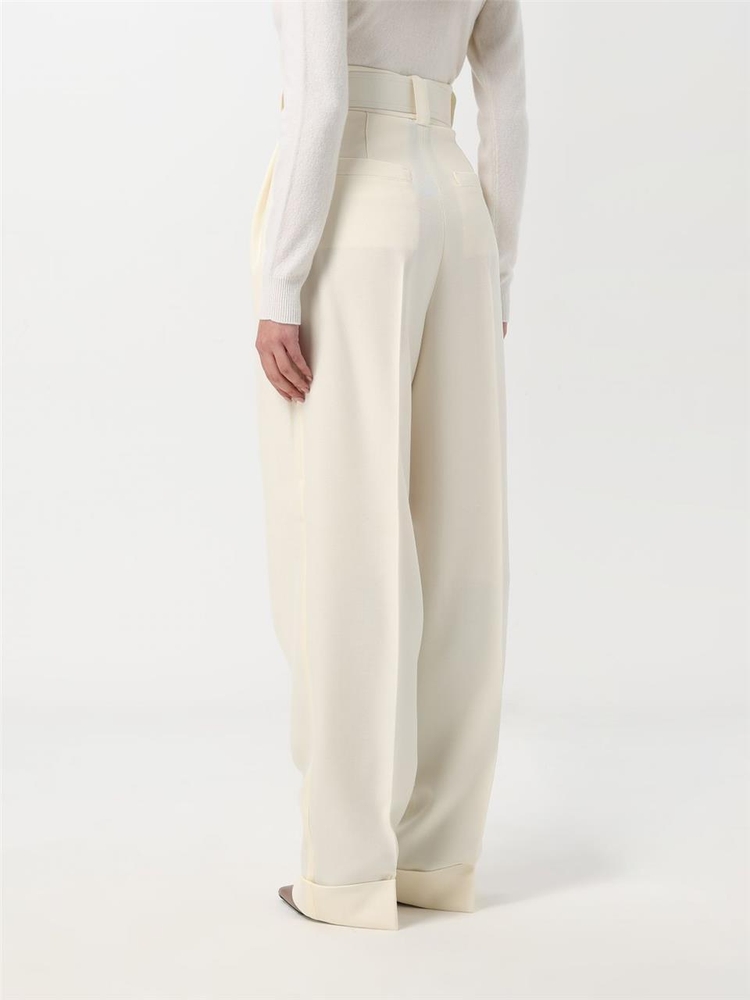 막스마라 FW24 Max Mara Womens Trousers 2421136014600 001 White