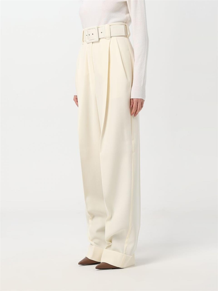 막스마라 FW24 Max Mara Womens Trousers 2421136014600 001 White