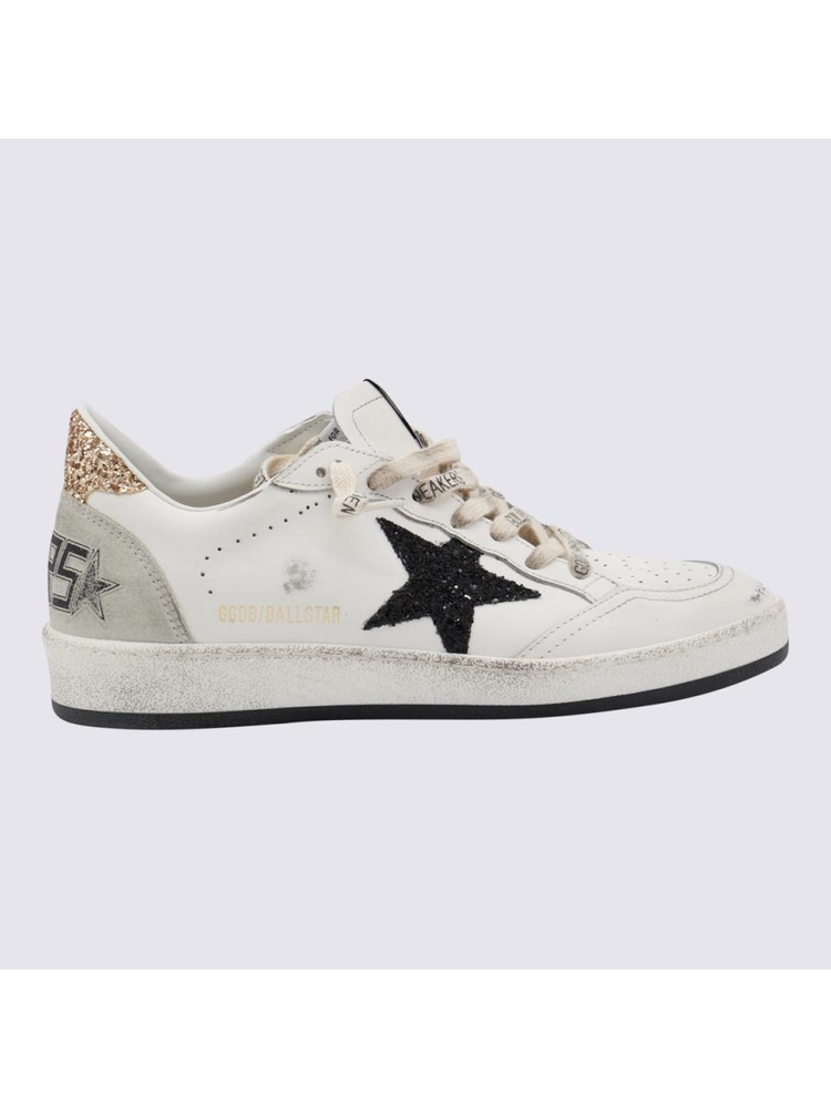 골든구스 SS25 Golden Goose GWF00117F00611810750 WHITE/BLACK/GOLD/ICE