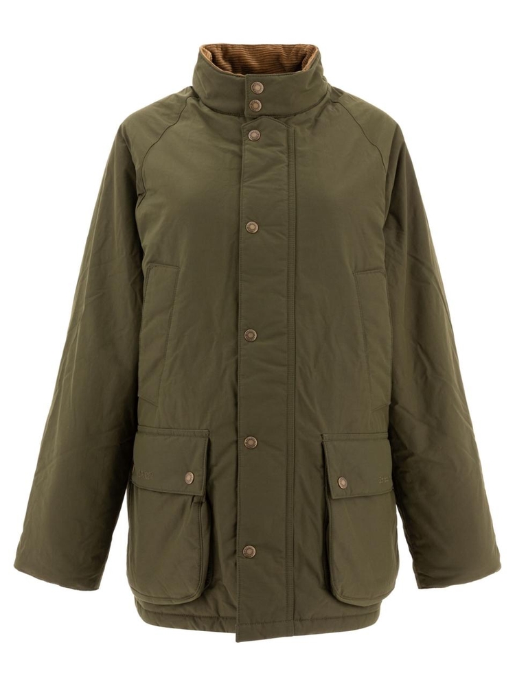 바라쿠타 FW24 Casual Oversize Bedale parka BRCPS1094UT28898185 Green