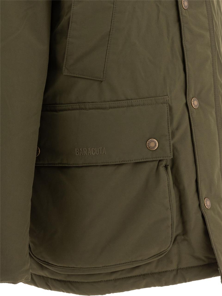 바라쿠타 FW24 Casual Oversize Bedale parka BRCPS1094UT28898185 Green