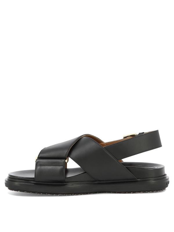 마르니 SS25 Fussbett sandals FBMS015701P361400N99 Black  