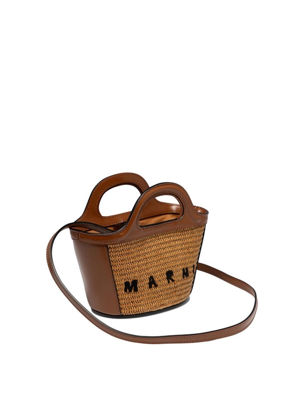 마르니 SS25 Tropicalia Micro handbag BMMP0067Q0P386000M50 Brown