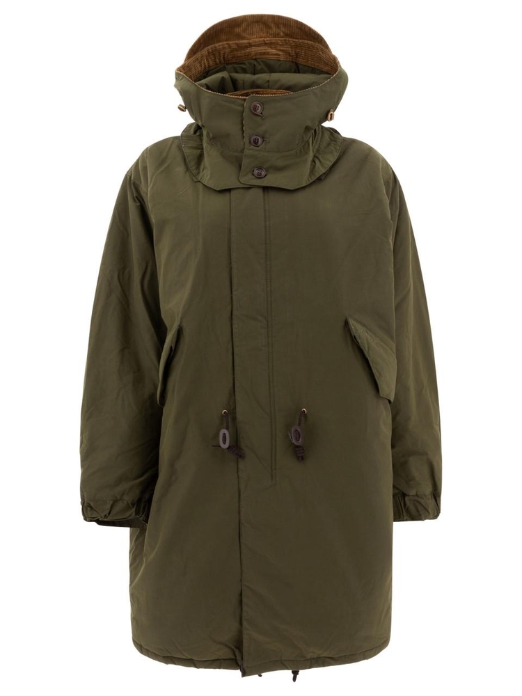 바라쿠타 FW24 Mod Barbour x Baracuta parka BRCPS1095UT28898185 Green