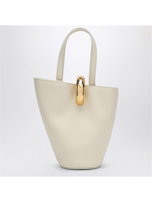 자크뮈스 FW24 JACQUEMUS Le Petit Bambola light ivory mini bag 24H243BA3893173 White