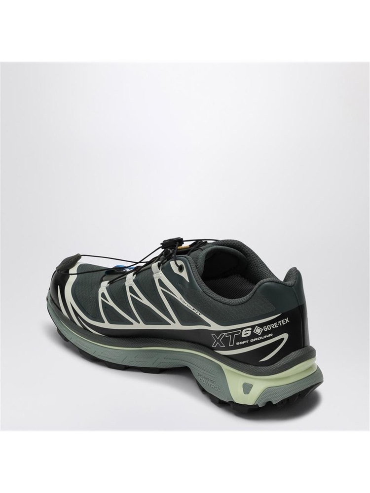 살로몬 FW24 SALOMON Low Sneaker XT-6 dark grey/black/lime L47581300PL Multicolor