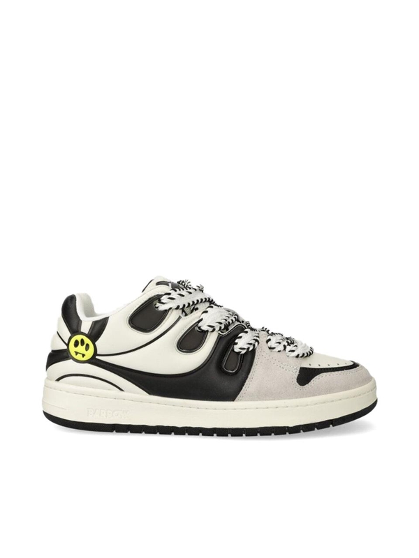 배로우 FW24 Olli Off White Black Sneaker F3BWUASN172002/13 Multicolour