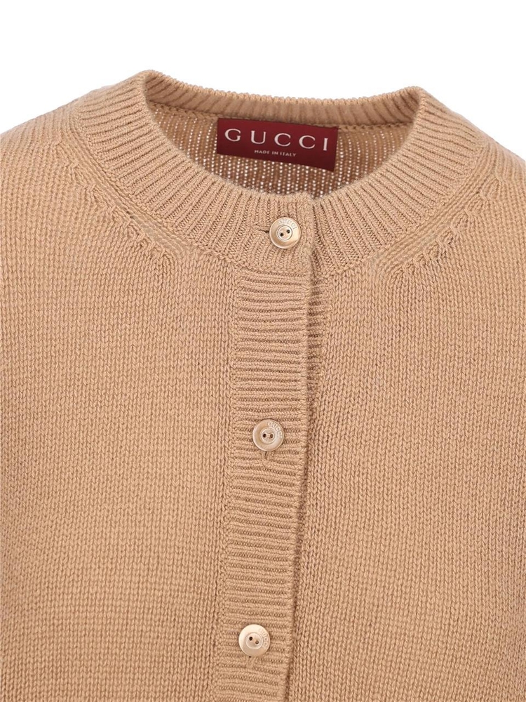 구찌 FW24 Gucci Sweaters Beige 794121XKD622518 Beige