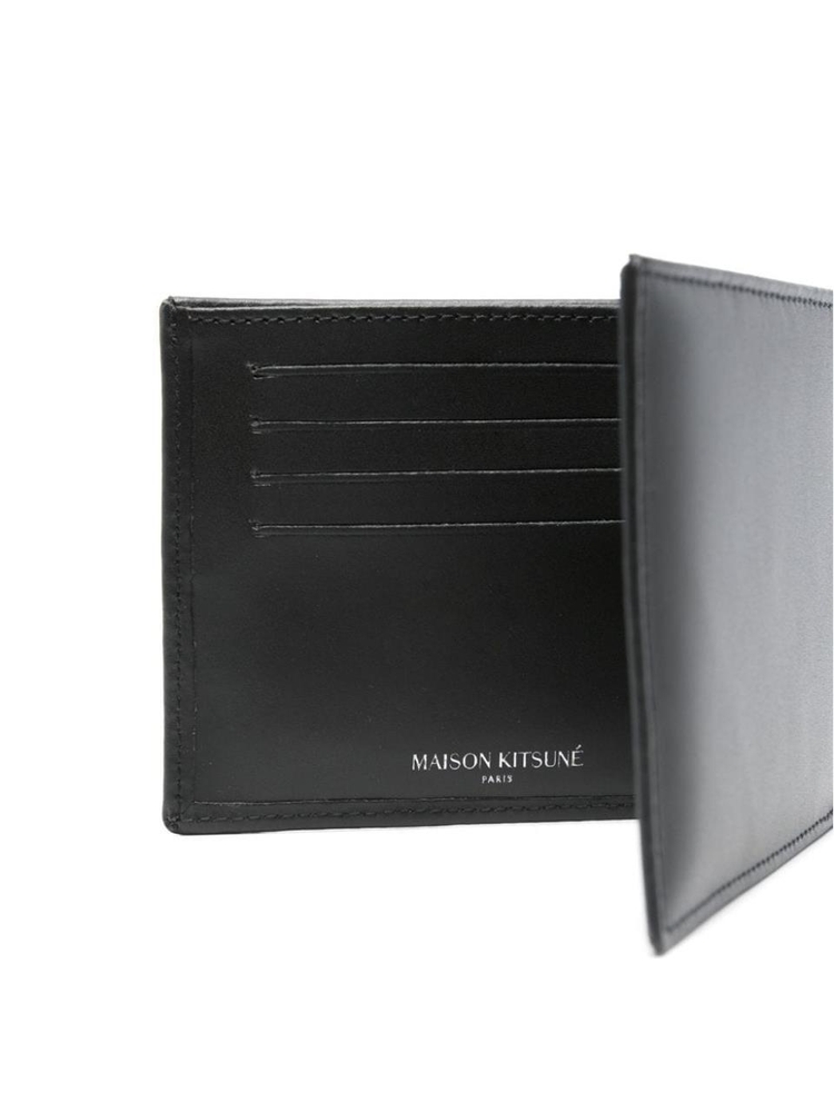 메종키츠네 FW24 MAISON KITSUNE Wallets Black MM05344LR0001P199 Black