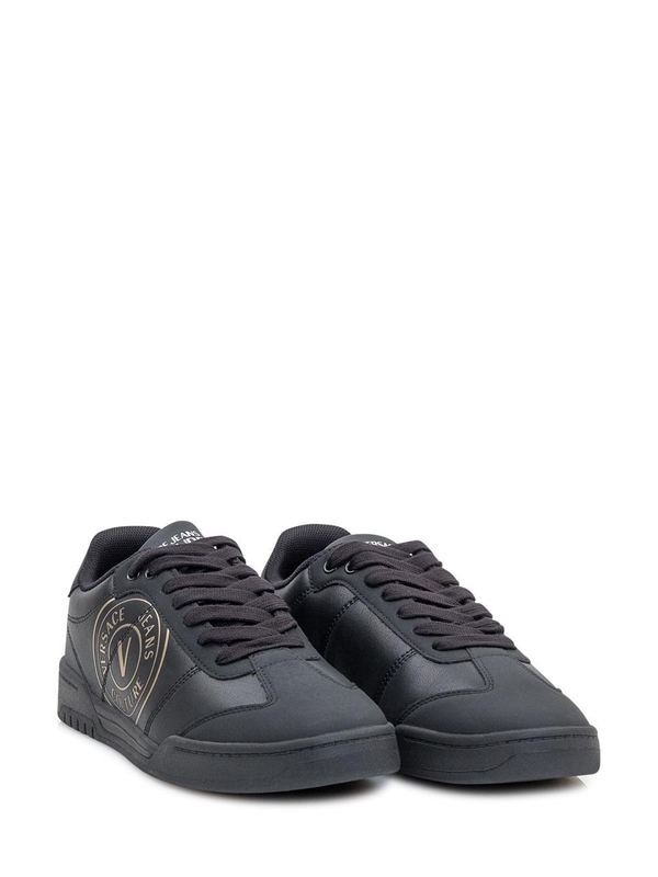 베르사체 진스 꾸뛰르 FW24 VERSACE JEANS COUTURE Sneakers 77YA3SD1ZP347 G89 BLACK/GOLD