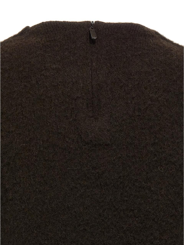 제냐 FW24 Oasi sweater UESK80A8CRSM09202 Brown