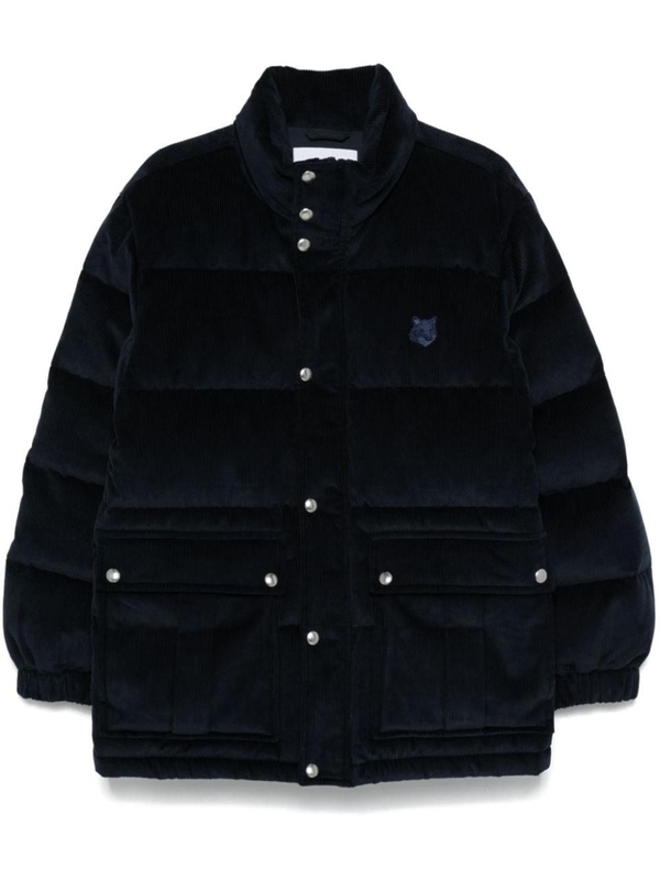 메종키츠네 FW24 MAISON KITSUNE Coats Blue NM02210WW9012P480 Blue