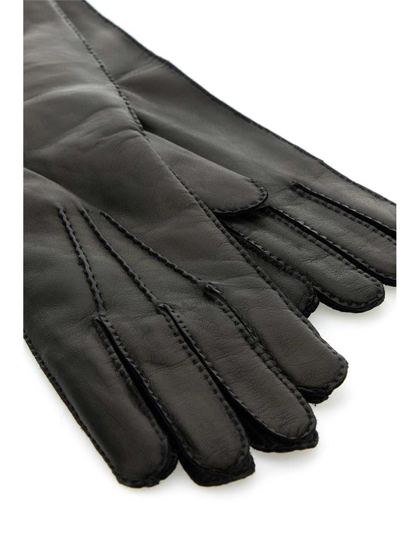 미우미우 FW24 MIU MIU GLOVES 5GG226038 F0002 Black