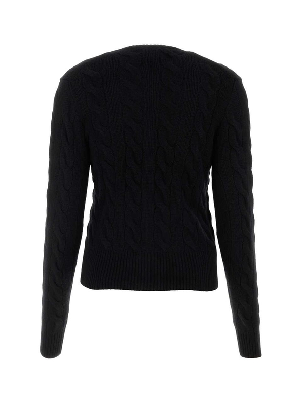 폴로 랄프로렌 FW23 POLO RALPH LAUREN KNITWEAR 211910443 011 Black