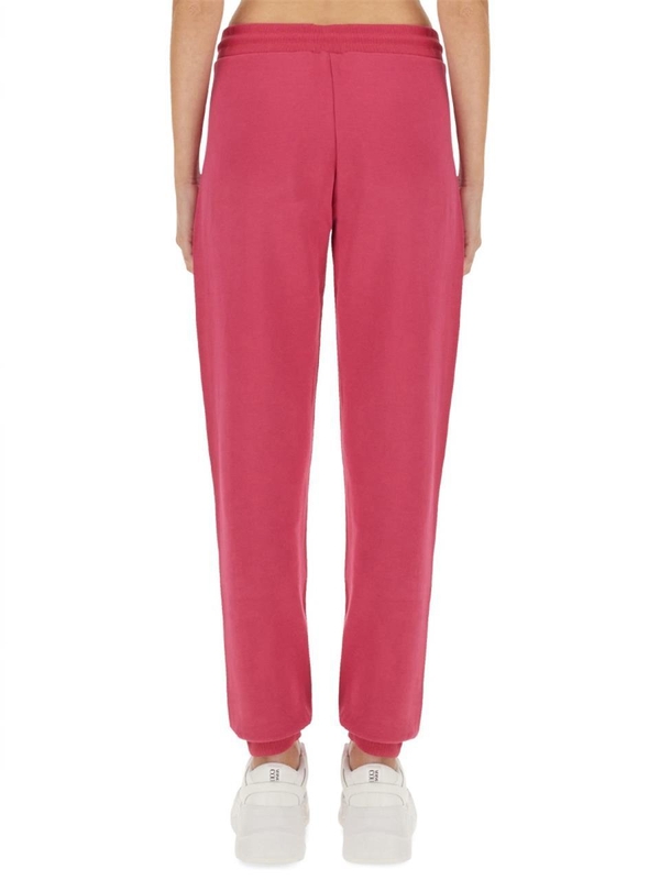 베르사체 진스 꾸뛰르 FW24 JOGGING PANTS WITH LOGO 77HAAT06_CF01T477 FUCHSIA