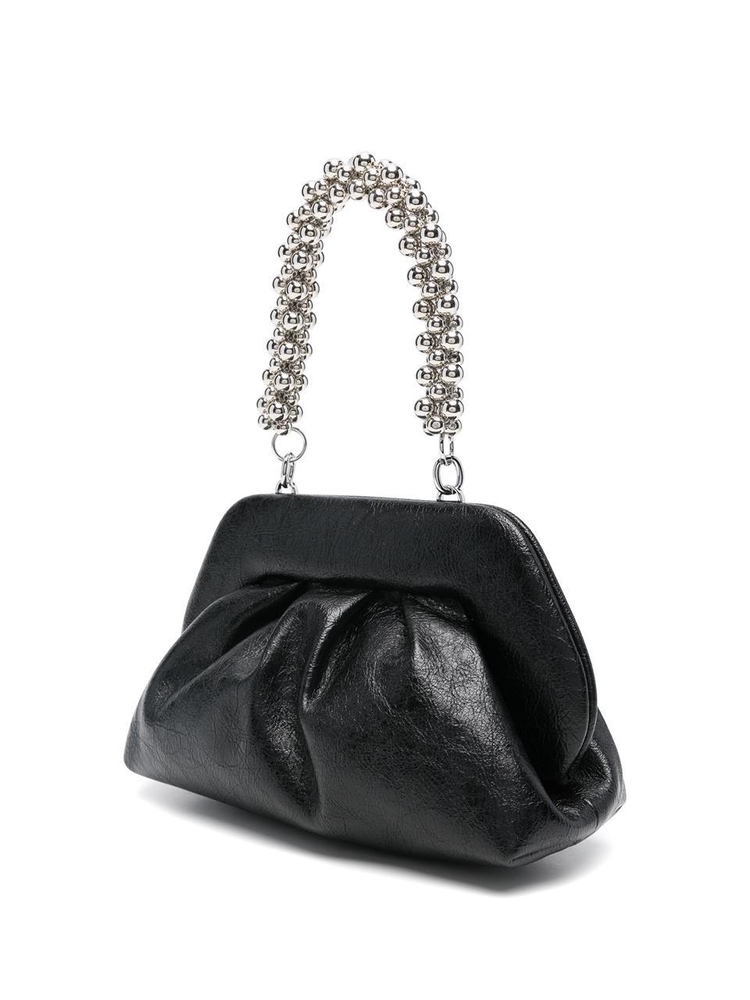 더모아레 FW24 Tia Handle Beads Black Bag TMFW24TH1 Black