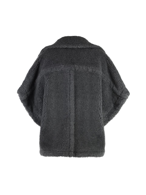 막스마라 FW24 Newmanto vegan fur jacket NEWMANTO22424736282600_001 grey