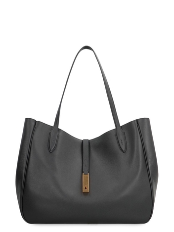 폴로 랄프로렌 FW24 Polo ID leather tote 428935220_002 black