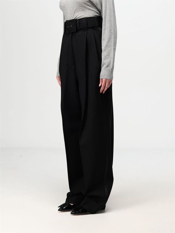 막스마라 FW24 Max Mara Womens Trousers 2421136014600 002 Black