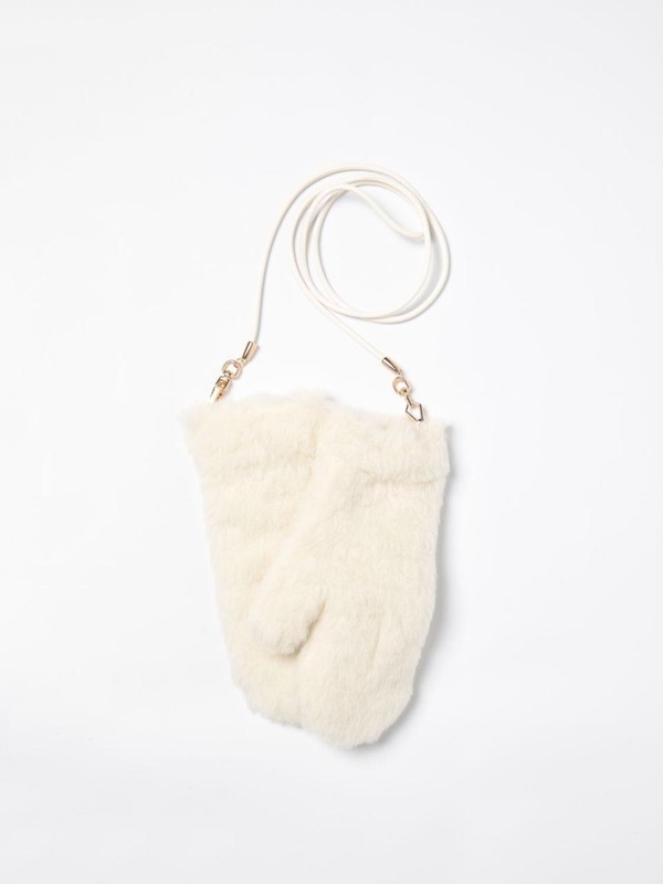 막스마라 FW24 Max Mara Womens Gloves 2424566062600 001 White