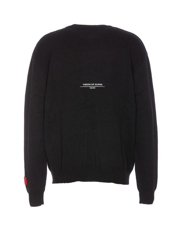 비전 오브 슈퍼 FW24 Vision of Super Sweaters Black VS01199BLACK Black