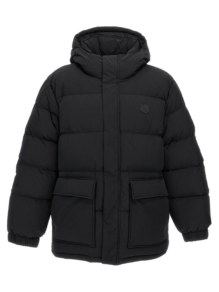 메종키츠네 FW24 Logo down jacket NM02209WQ4031P199 Black  