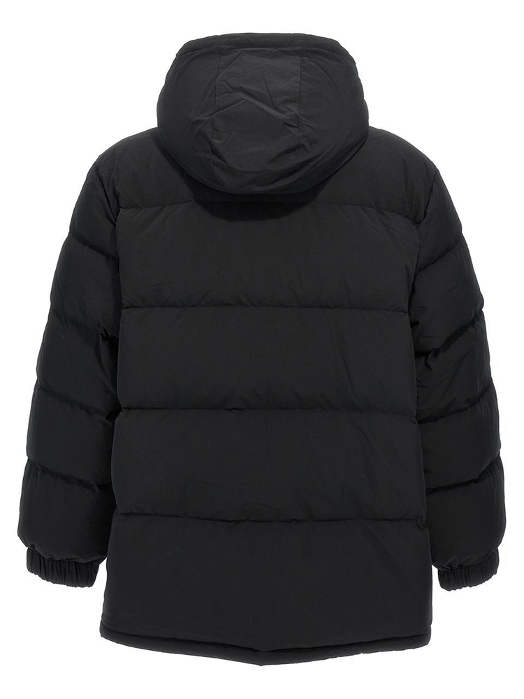 메종키츠네 FW24 Logo down jacket NM02209WQ4031P199 Black  