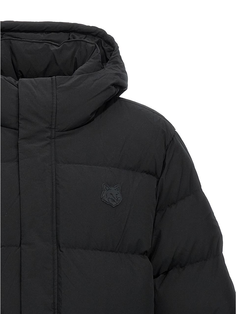 메종키츠네 FW24 Logo down jacket NM02209WQ4031P199 Black  