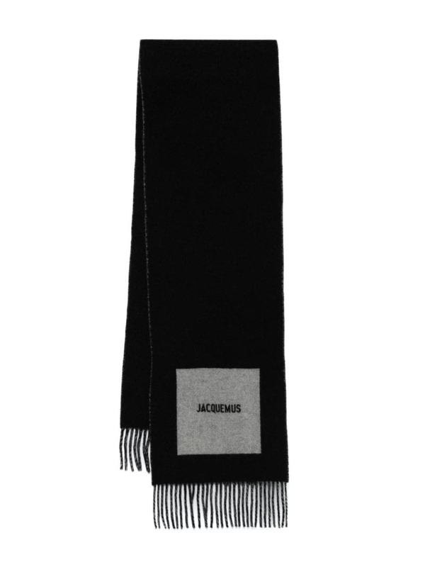 자크뮈스 FW24 JACQUEMUS Scarfs Black 246AC687D5202090 Black