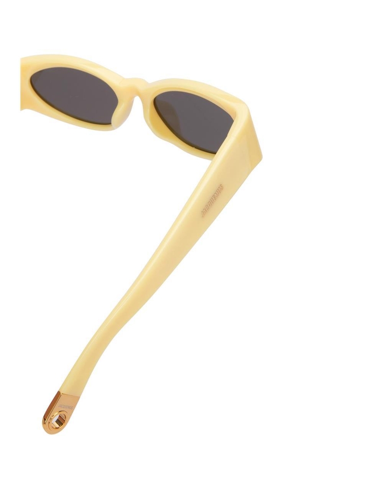 자크뮈스 SS24 JACQUEMUS SUNGLASSES JAC4C4SUN OVALOYELLOWYGGREEN PALEYELLOW