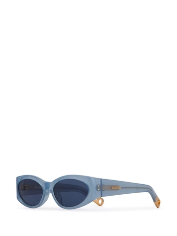 자크뮈스 SS24 JACQUEMUS SUNGLASSES JAC4C5SUN OVALOBLUEPERYGNAVY LIGHTBLUE