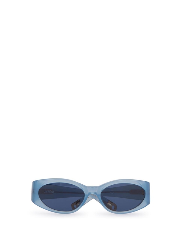 자크뮈스 SS24 JACQUEMUS SUNGLASSES JAC4C5SUN OVALOBLUEPERYGNAVY LIGHTBLUE