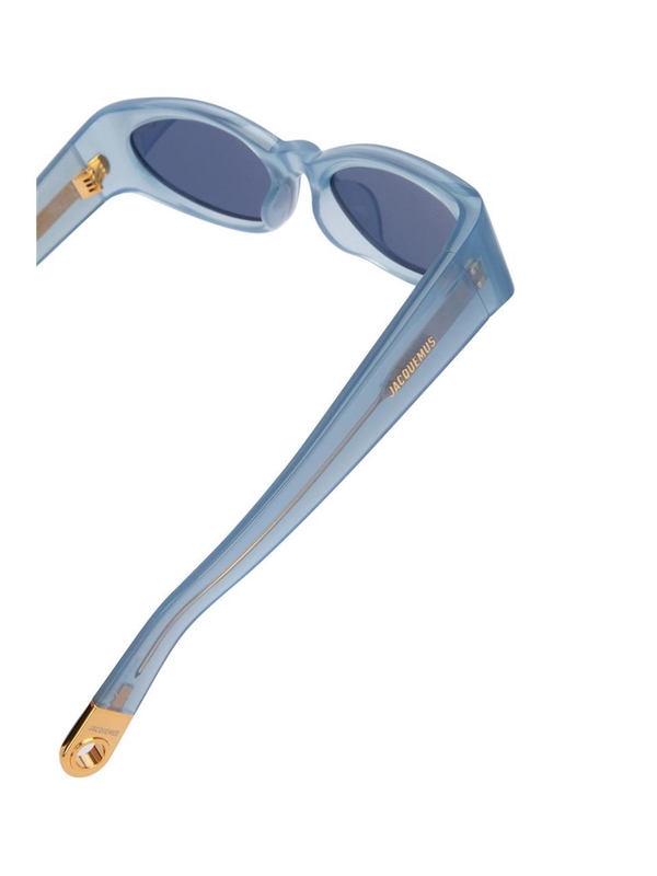 자크뮈스 SS24 JACQUEMUS SUNGLASSES JAC4C5SUN OVALOBLUEPERYGNAVY LIGHTBLUE