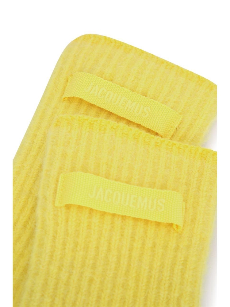 자크뮈스 FW24 JACQUEMUS GLOVES 246AC6685217 250 Yellow