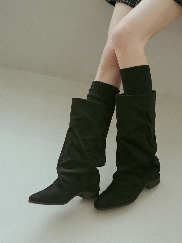 ljh7086 Leg warmer long boots _ 2colors