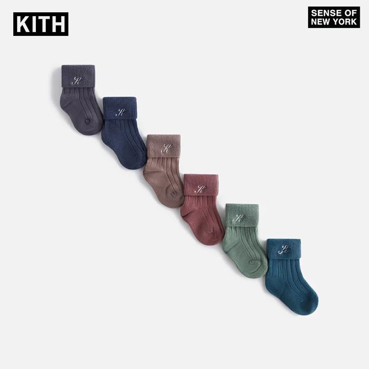 [해외] KITH 키스 베이비 6팩 양말