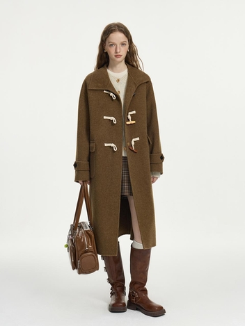 12/04예약배송_WD_Horn button stand collar coat_BROWN