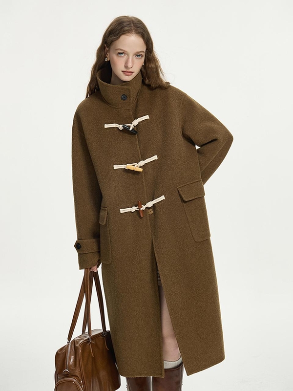 12/04예약배송_WD_Horn button stand collar coat_BROWN