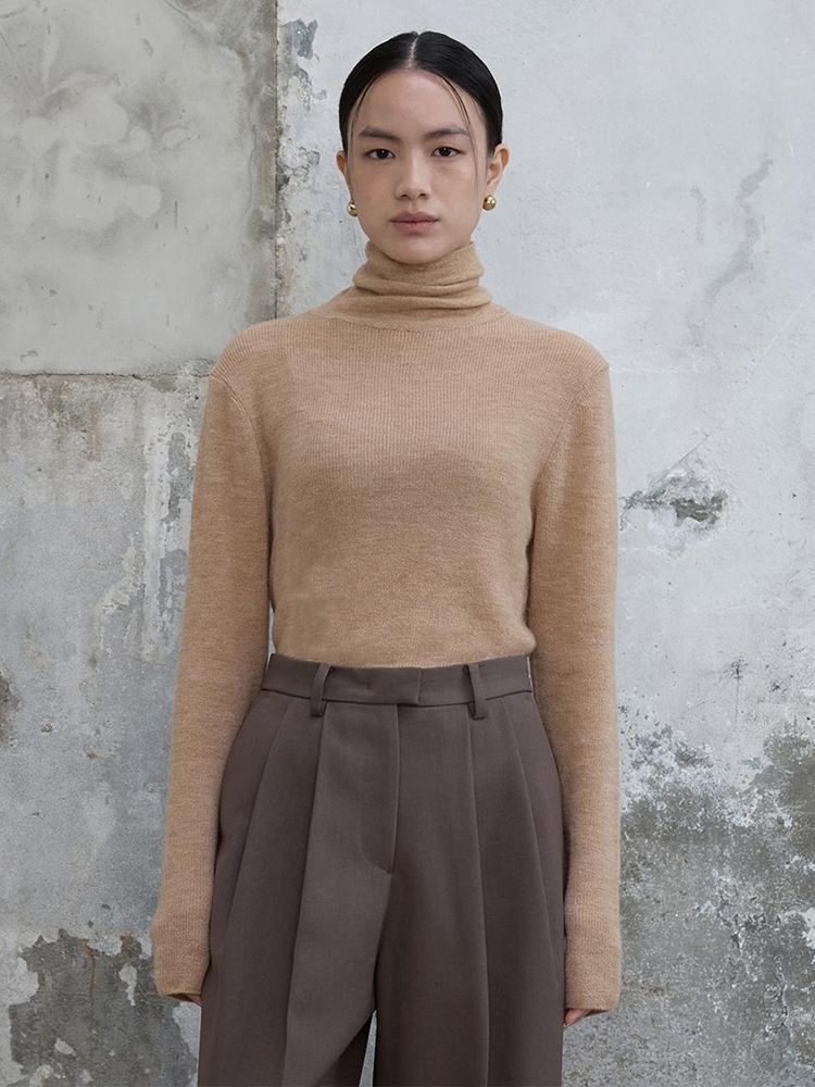 Mohair Turtleneck Sweater Born