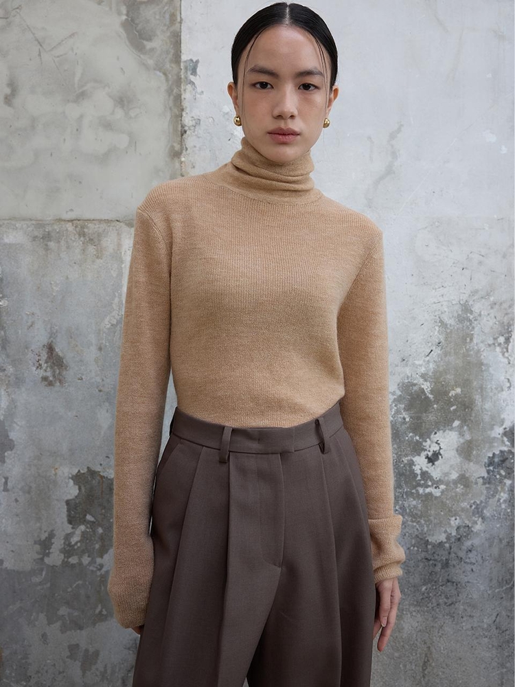 Mohair Turtleneck Sweater Born