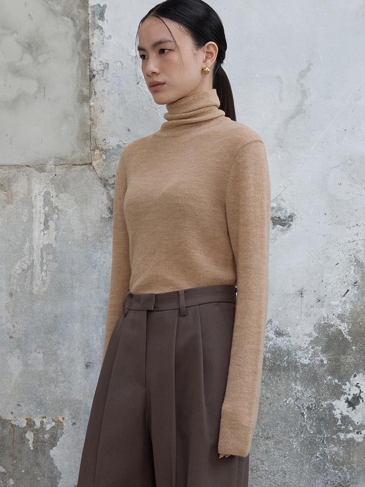 Mohair Turtleneck Sweater Born