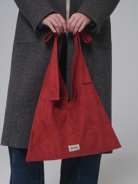 Ribbon-detailed Swade shoulder bag_Red