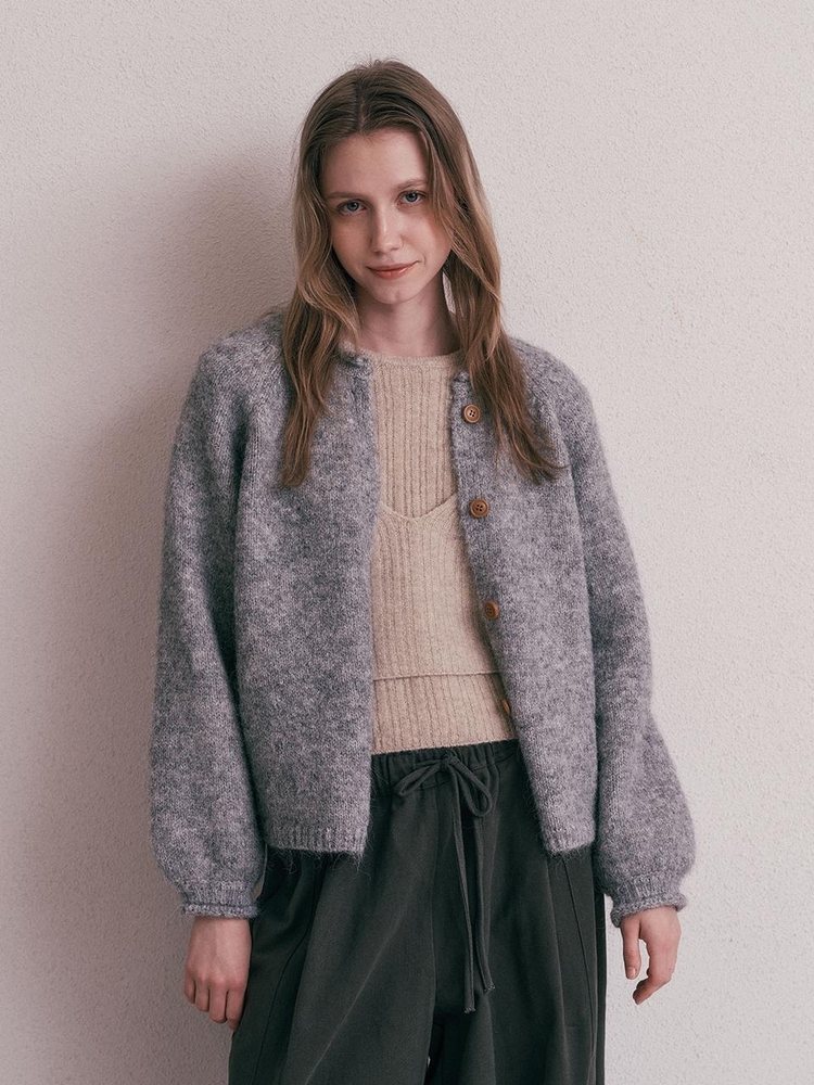 AR_Sequins point knit cardigan_2color