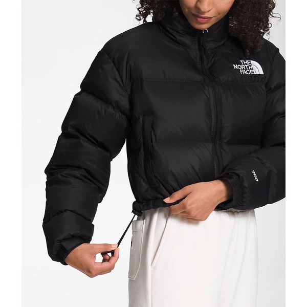 노스페이스 여성 눕시 Nuptse 숏 패딩 자켓 TNF Black