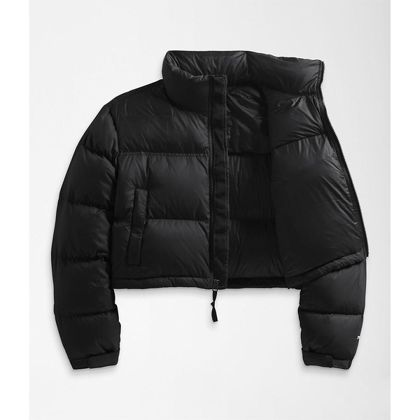 노스페이스 여성 눕시 Nuptse 숏 패딩 자켓 TNF Black