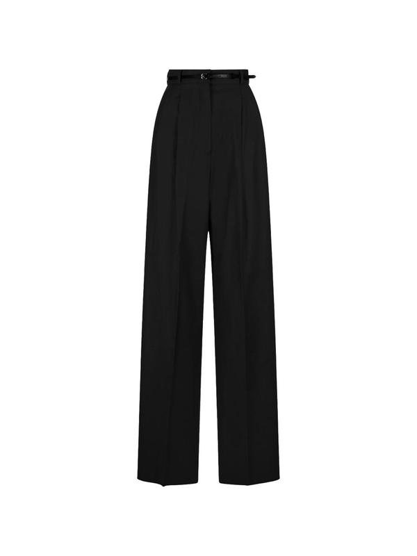 스포트막스 FW24 Kiens Oversize Black Trousers 2422136022600-KIENS12003 Black